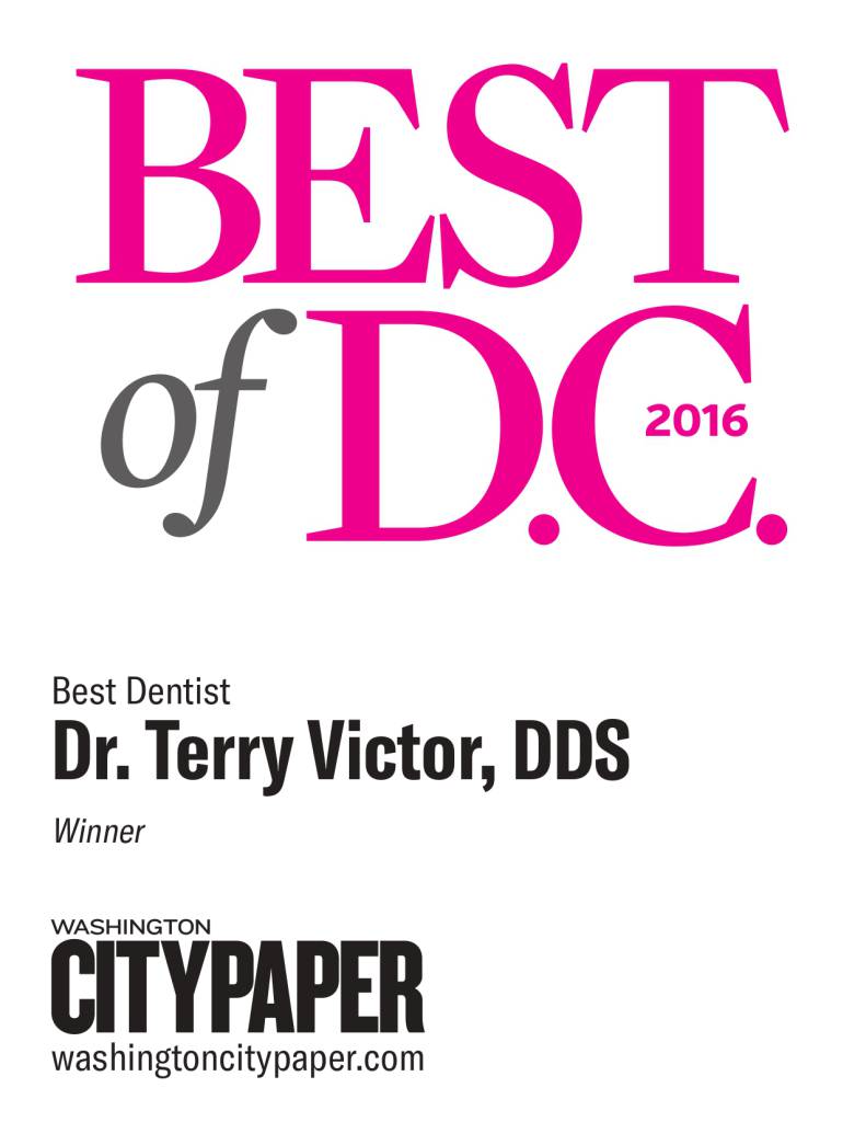 Voted Best Dentist in Washington City Paper's Best of DC.