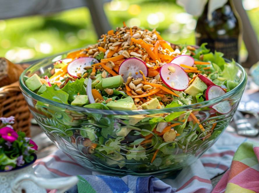 Kush Salad for the team at The DC Dentist on Capitol Hill in Washington, DC